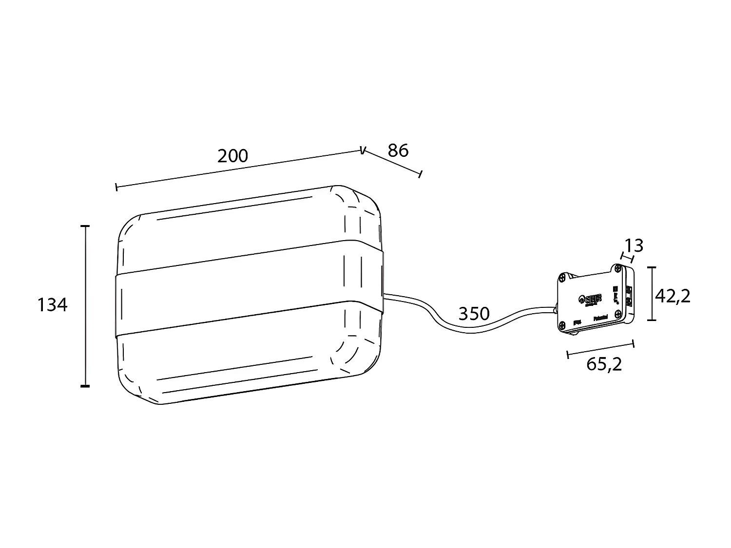 Applique de salle de bain Bela LED 10W 655lm 5700lm style moderne carré blanc IP44