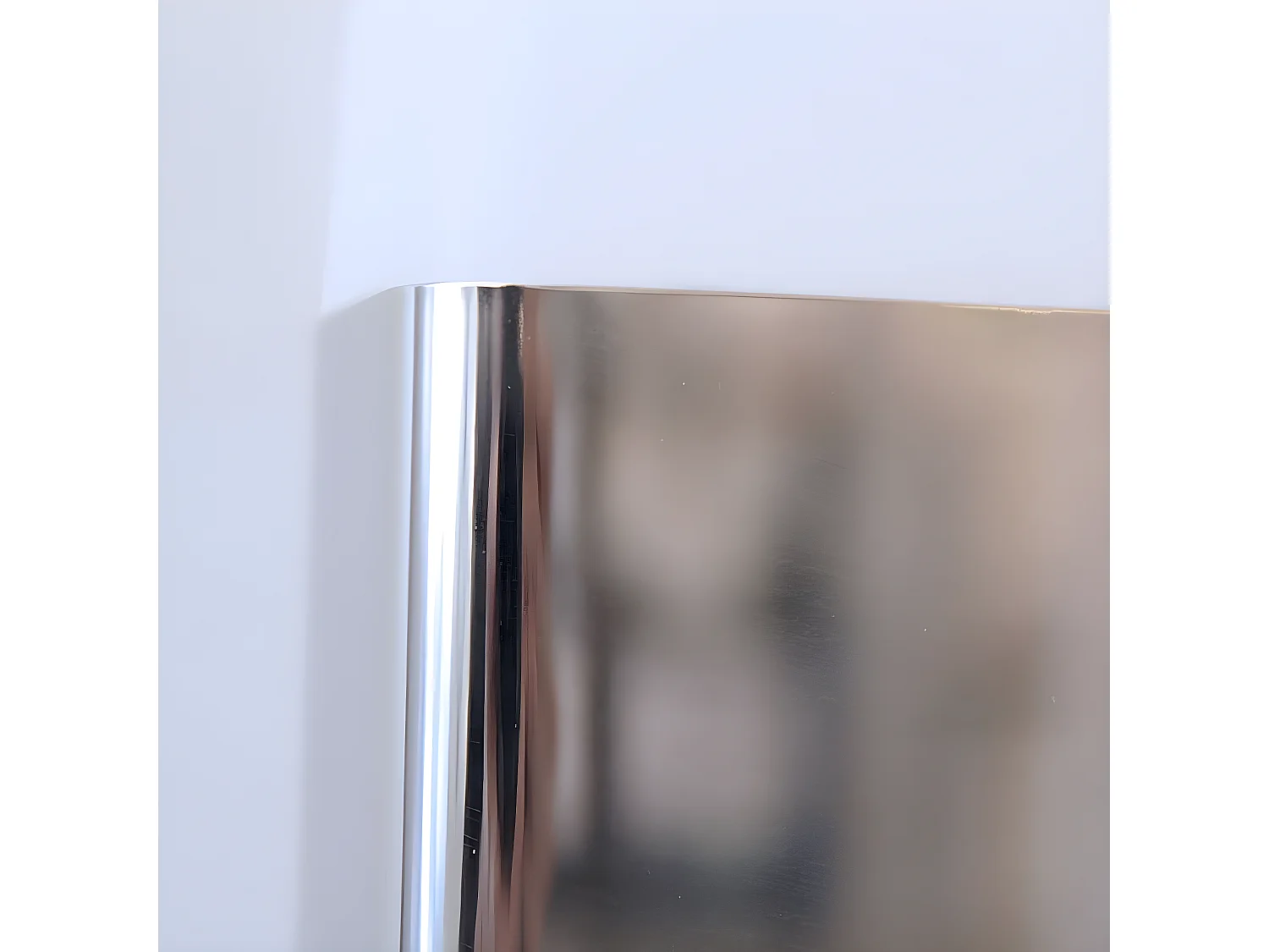 LED-Wandleuchte Badezimmer Bela 10W 655lm 5700lm quadratischer Stil weiß und silber IP44