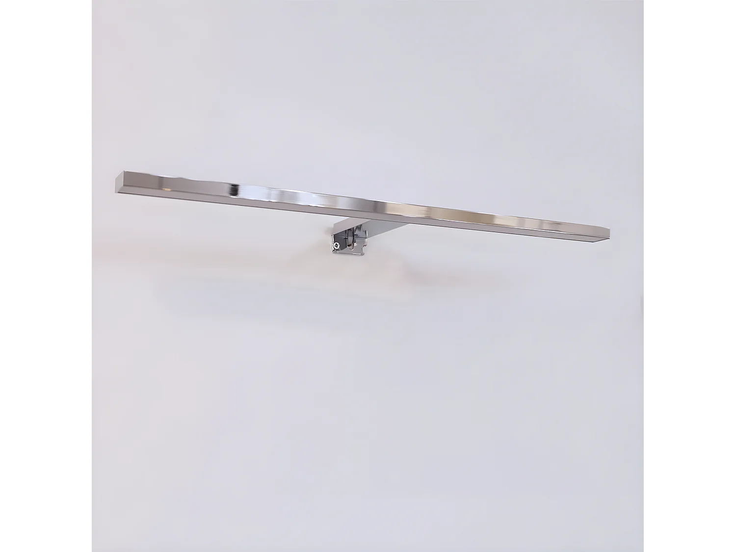 Celia 10W 710lm 5700K aluminium en ABS rechthoekige zilveren IP44 badkamerlamp