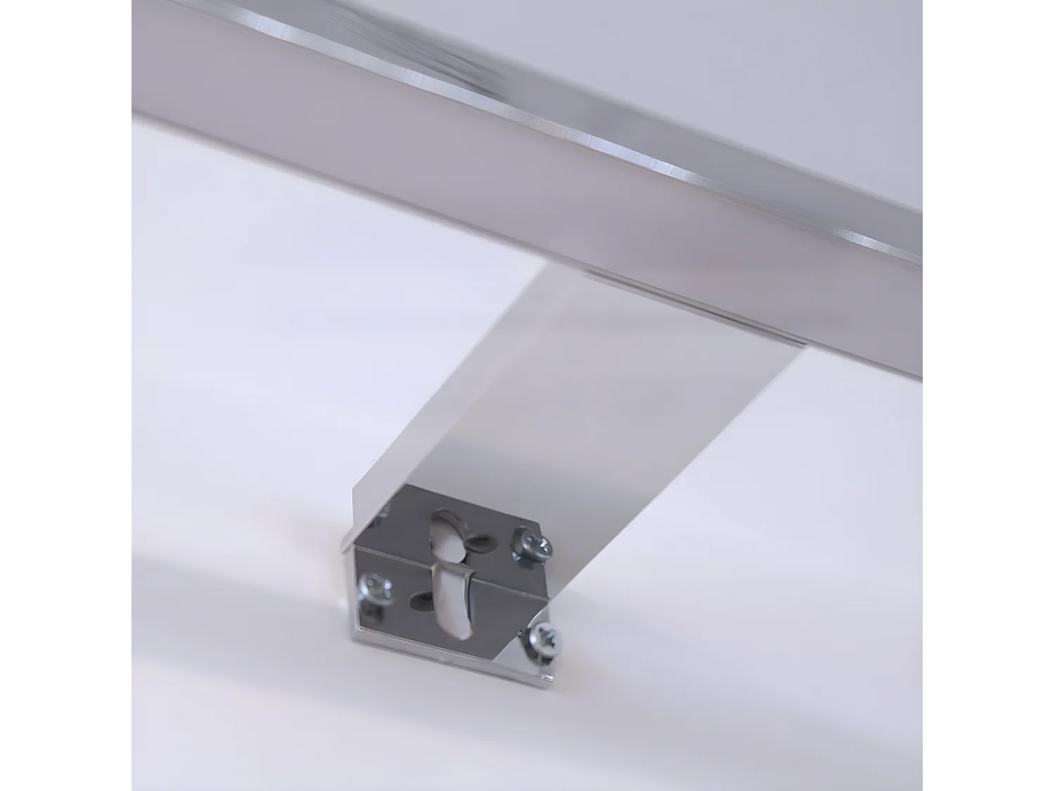 Applique de salle de bain LED Celia 10W 710lm 5700K aluminium et ABS rectangulaire IP44