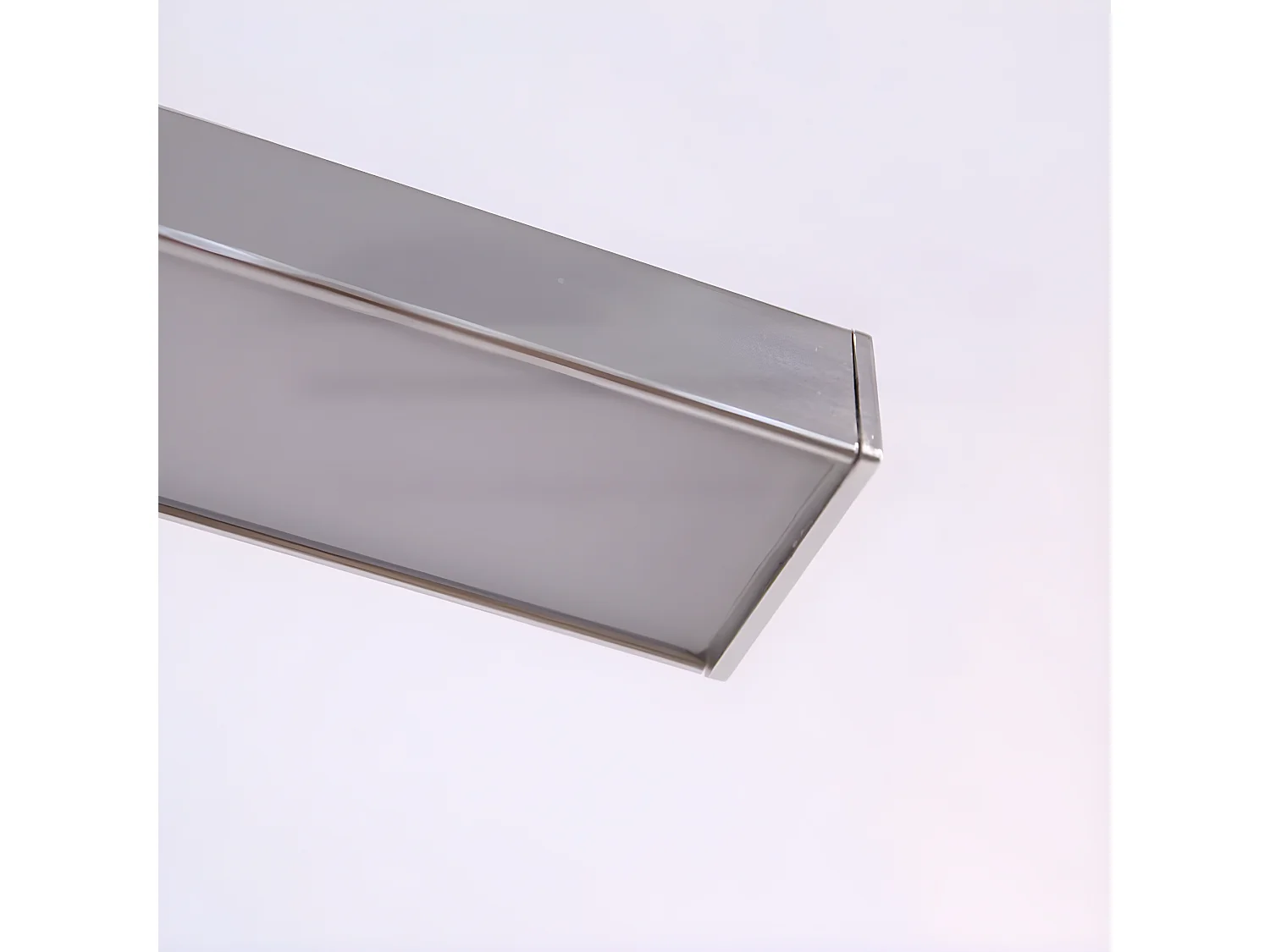 Applique de salle de bain LED Celia 10W 710lm 5700K aluminium et ABS rectangulaire IP44