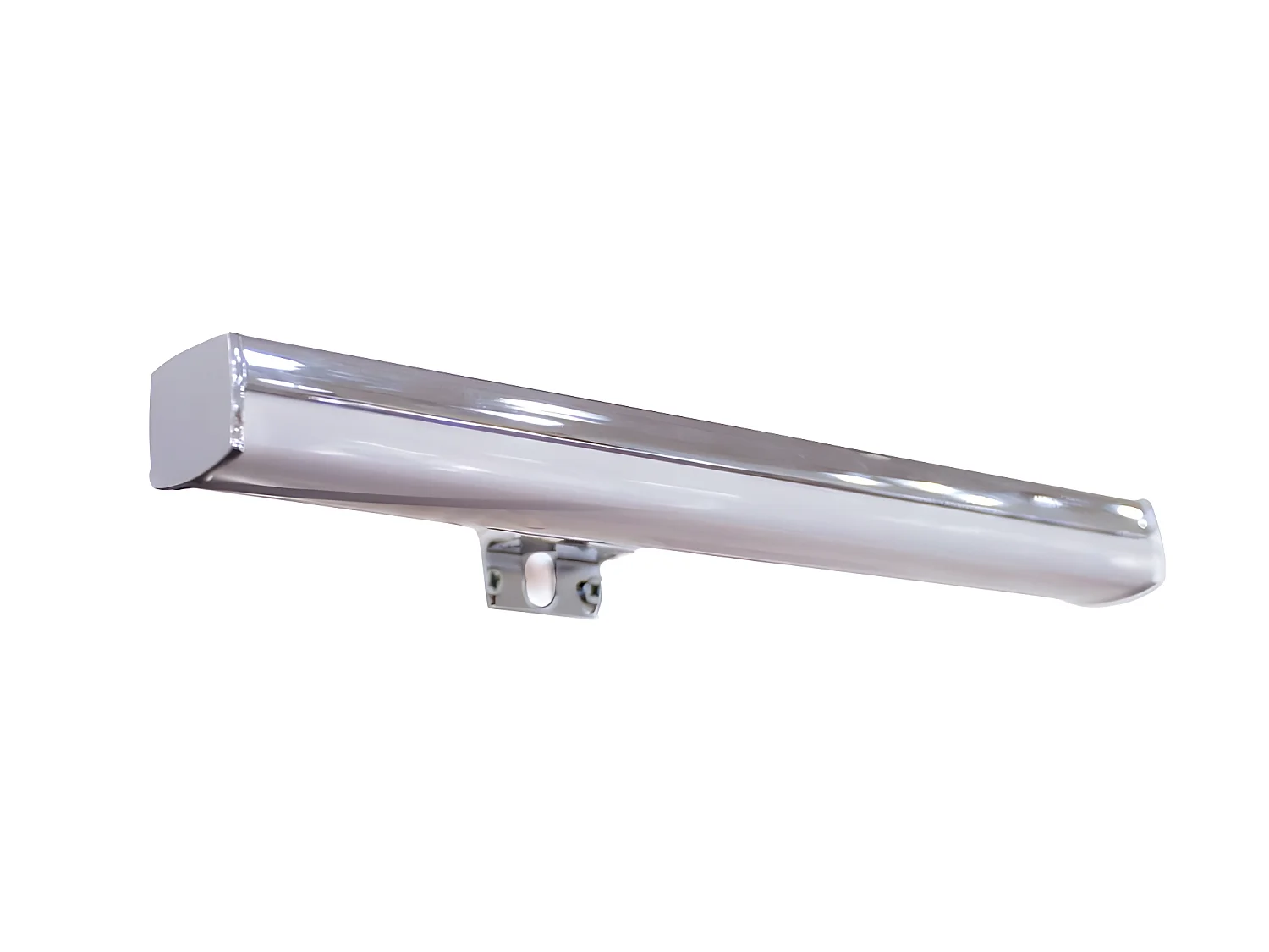 Aplique de baño LED Ruth 6W 412lm 5500K con estructura rectangular de aluminio IP44