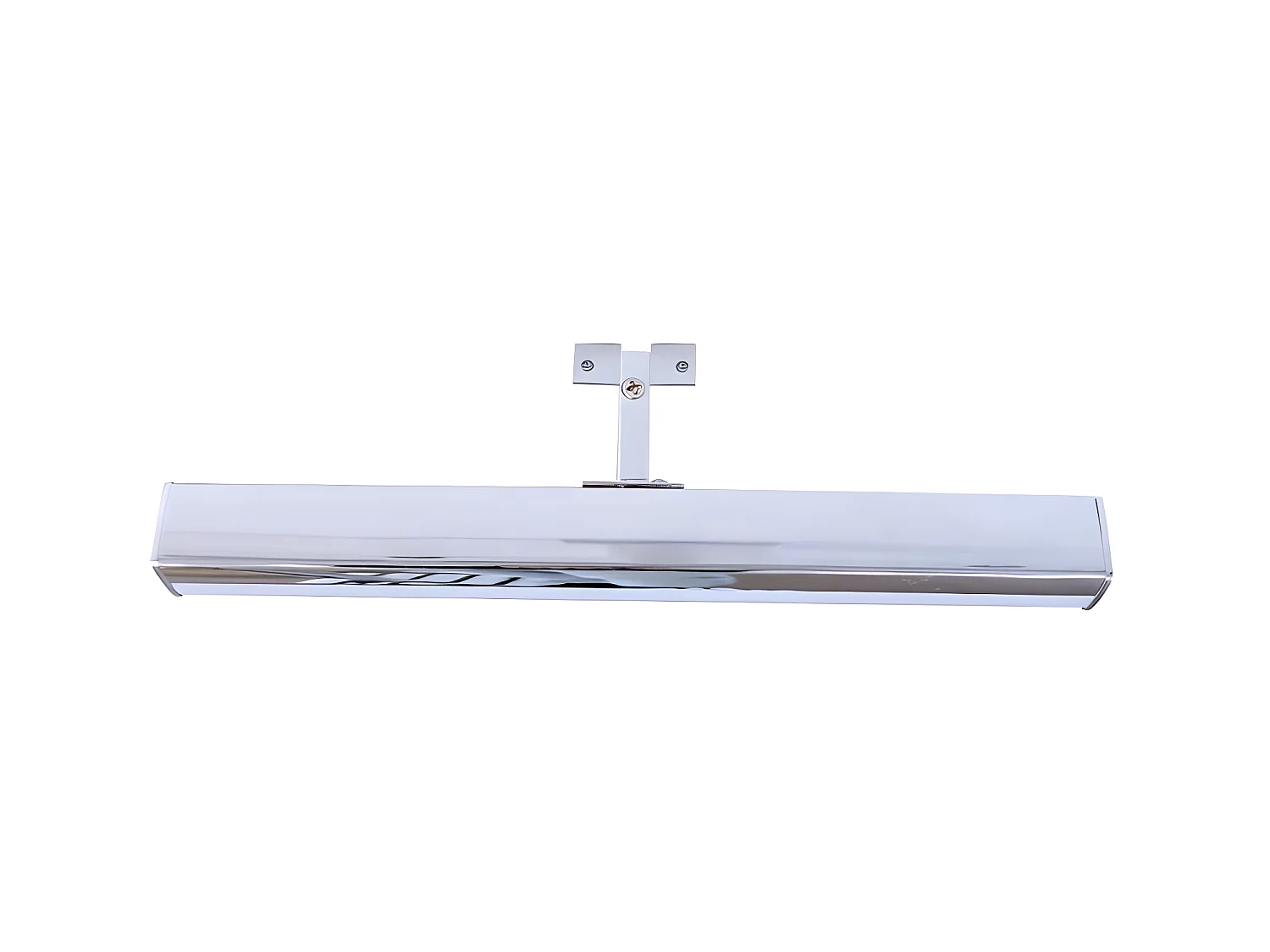 Aplique de baño LED Ruth 6W 412lm 5500K con estructura rectangular de aluminio IP44