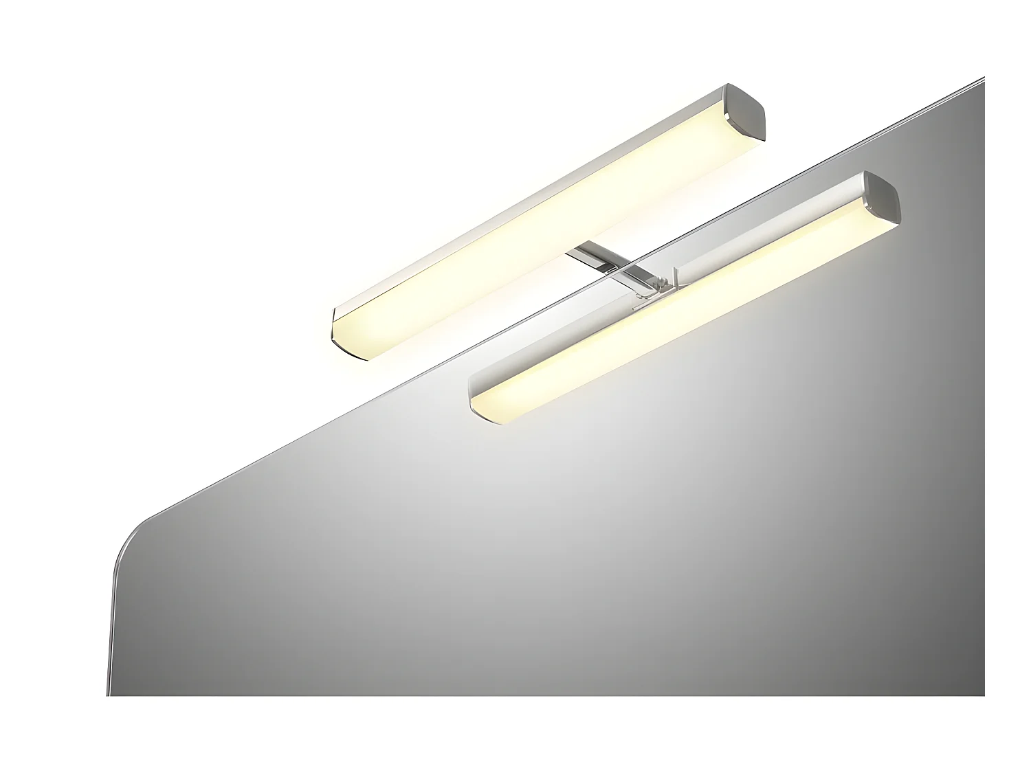 Applique de salle de bain LED Ruth 6W 412lm 5500K avec structure rectangulaire IP44