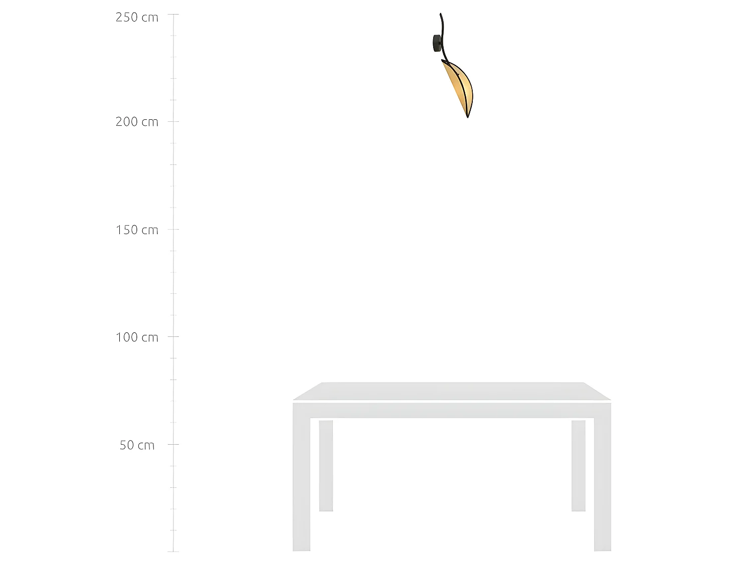 Applique Flik avec abat-jour en rotin forme feuille 1xE14