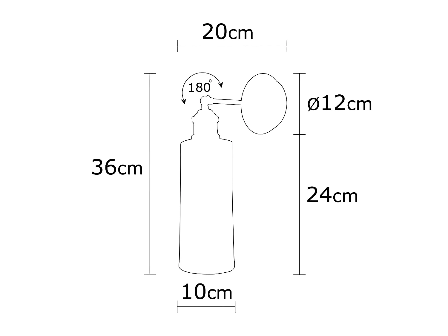 Wandleuchte Marismo mit zylindrischer Struktur aus schwarzem Gitter 1xE27