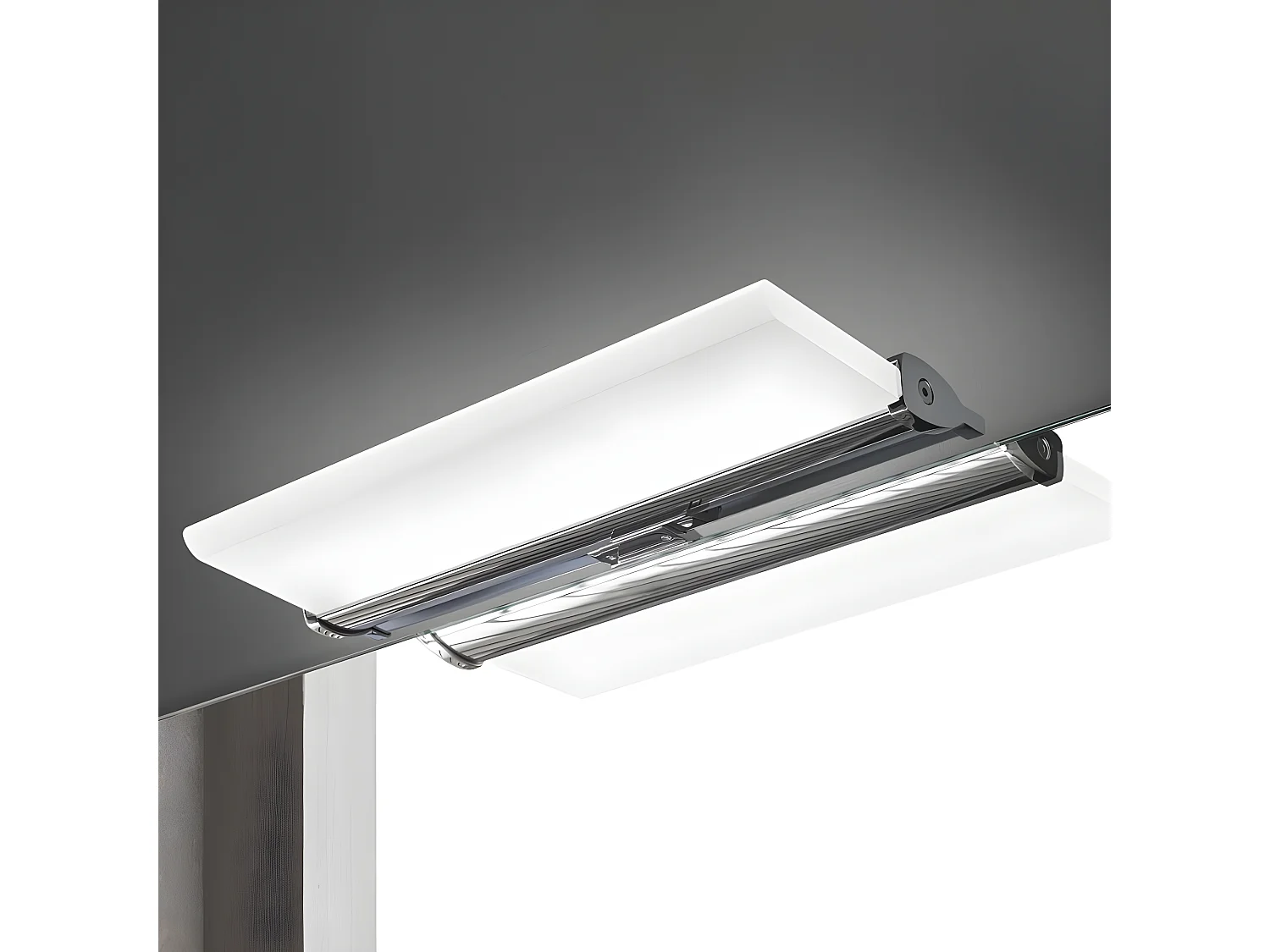 LED-Wandleuchte Badezimmer Daniela 6W 410lm 5300K rechteckig aus Aluminium IP44