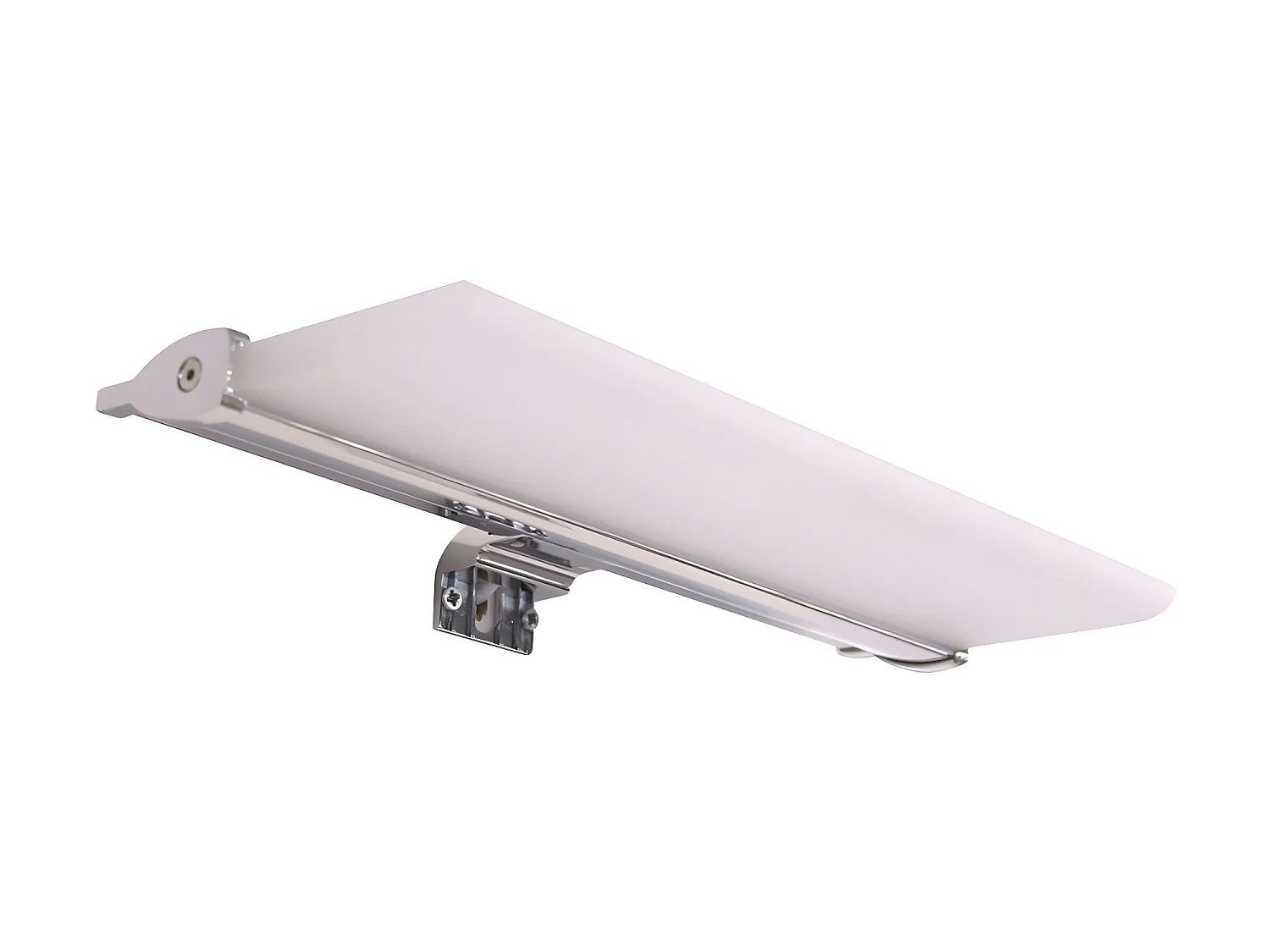 Applique de salle de bain LED Daniela 6W 410lm 5300K rectangulaire en aluminium IP44