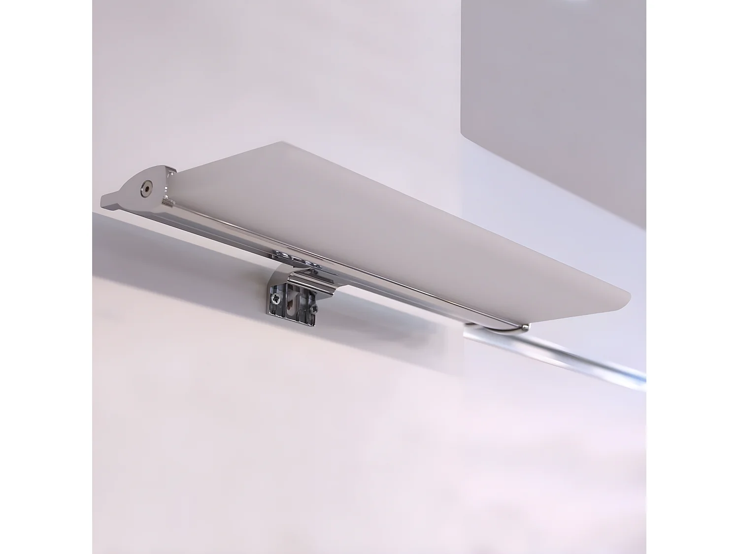 Applique de salle de bain LED Daniela 6W 410lm 5300K rectangulaire en aluminium IP44