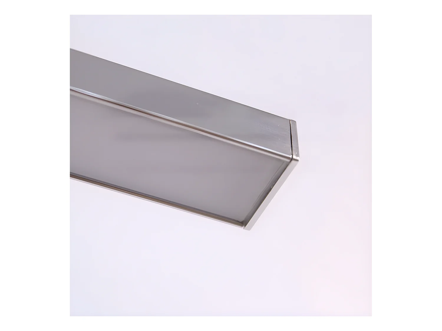 LED-Wandleuchte Badezimmer Celia 7W 417lm 5700K Aluminium und rechteckige silberne IP44