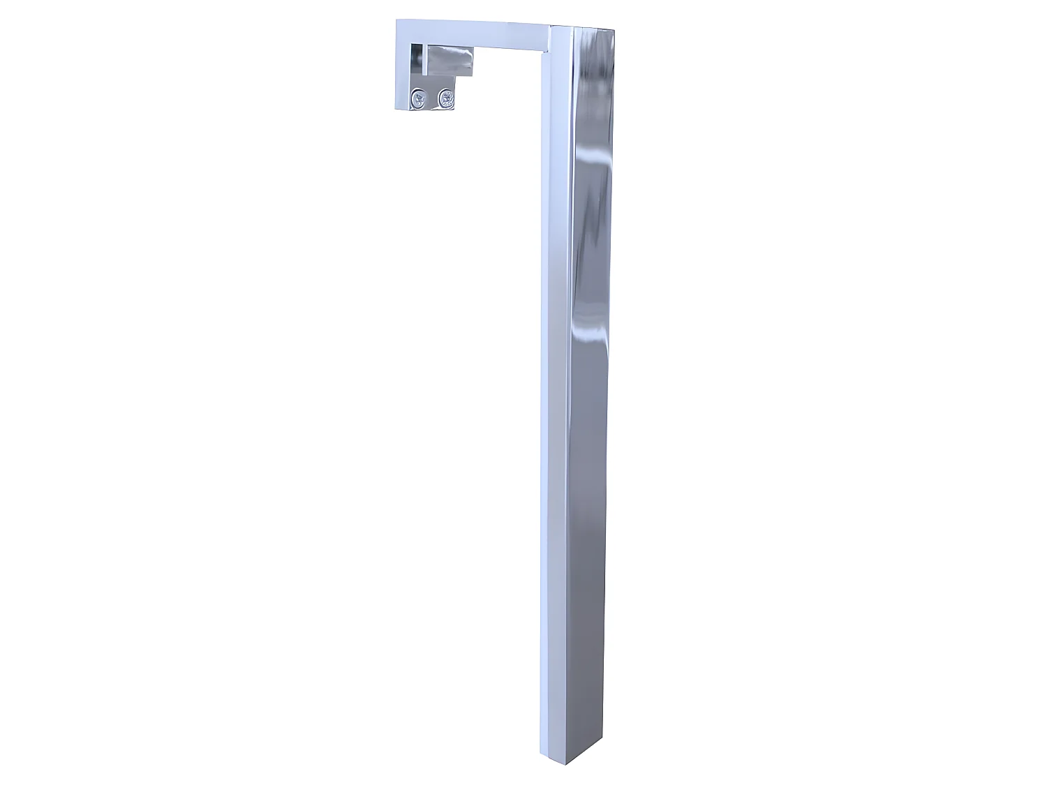 Applique de salle de bain LED Amaya 6W 5700K avec structure verticale en aluminium IP44