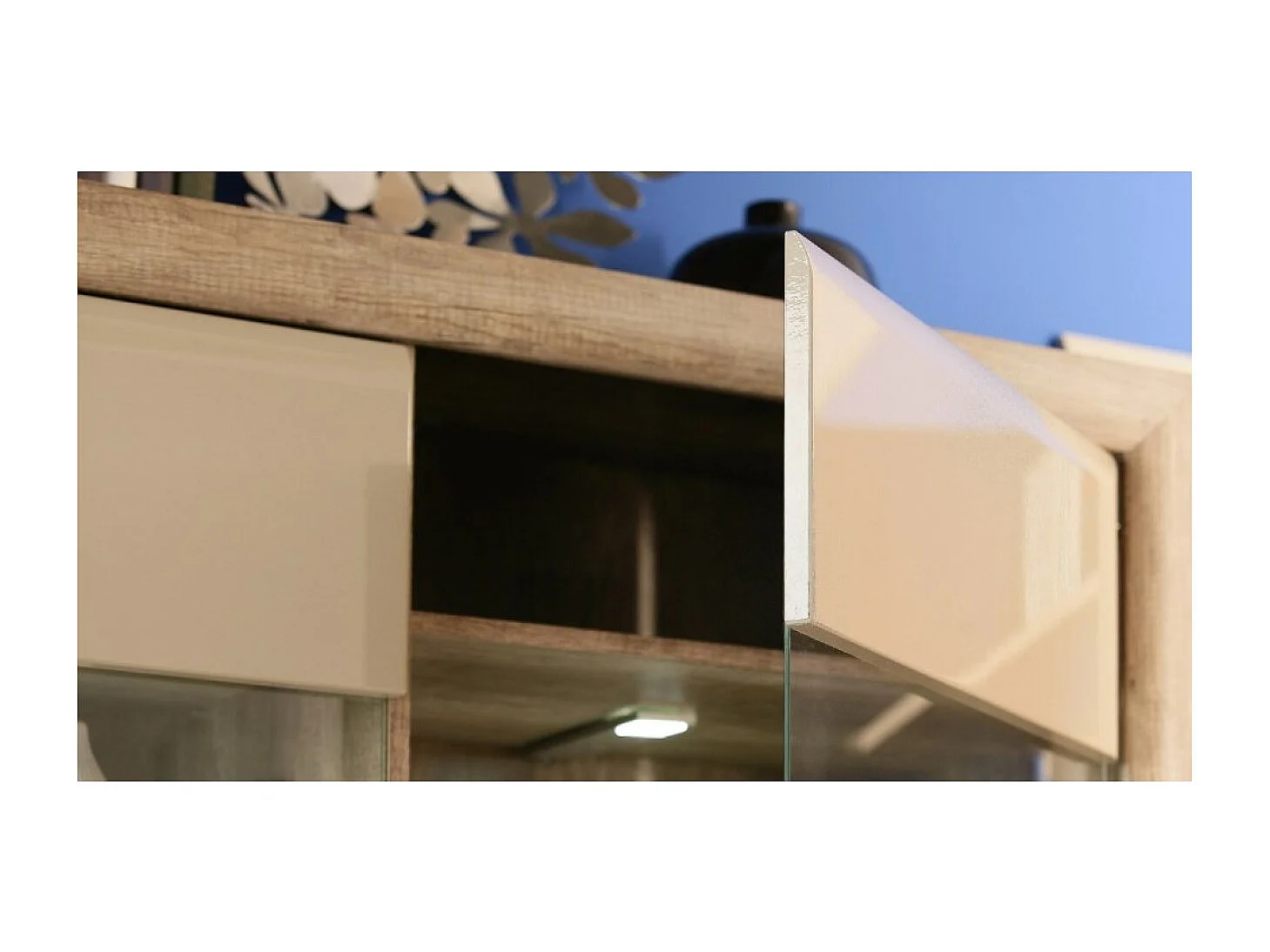 Armadio Retro Basic (120cm)/Marrone&Nero/In Magazzino