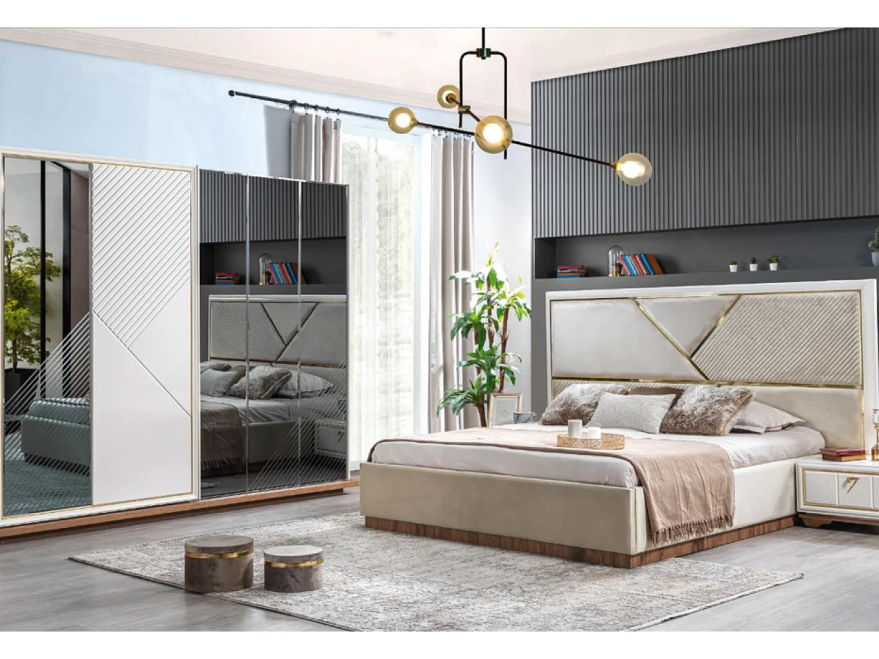 Armadio Benedict (265cm)