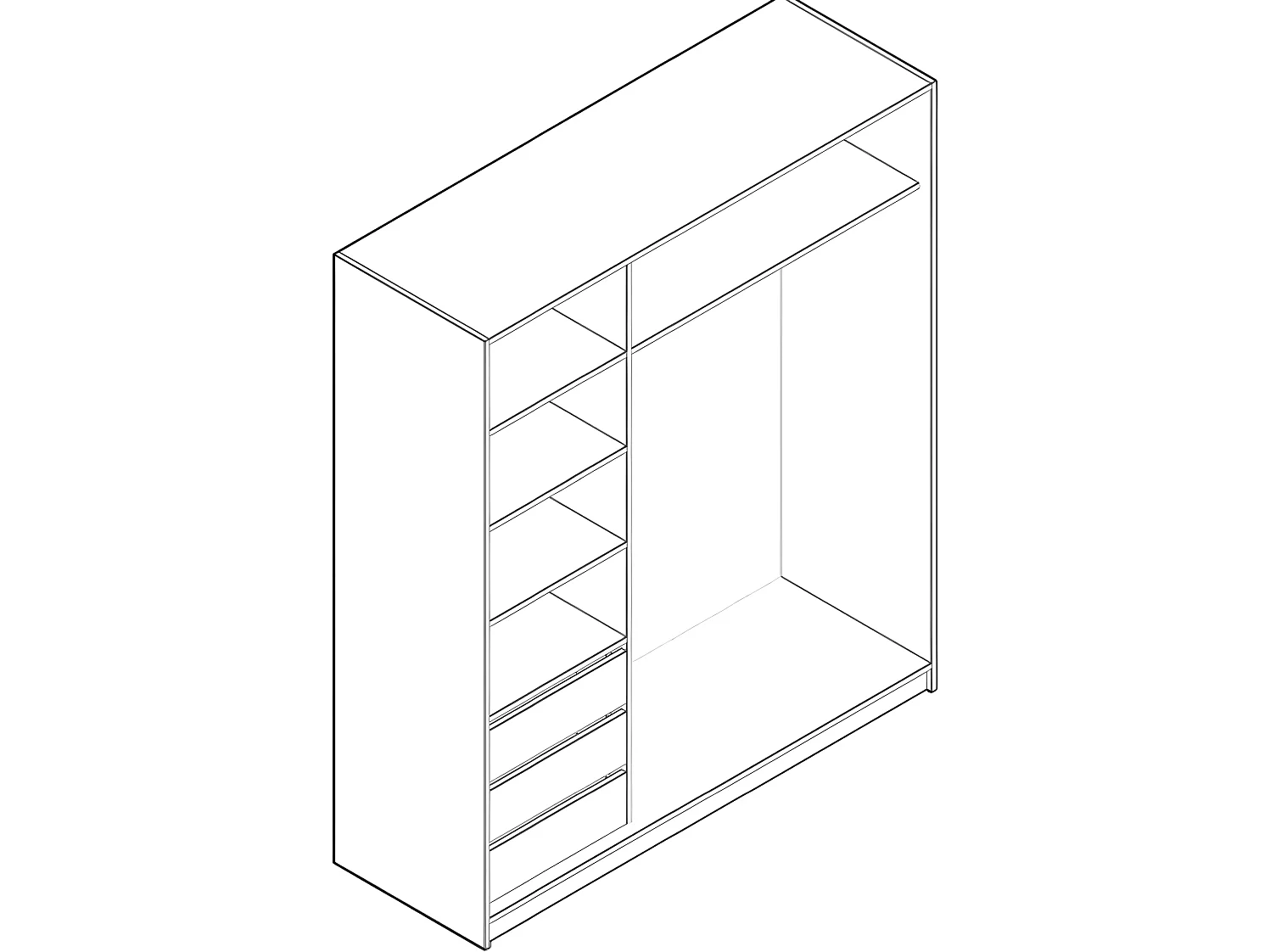 Penderie Flex M (180cm)