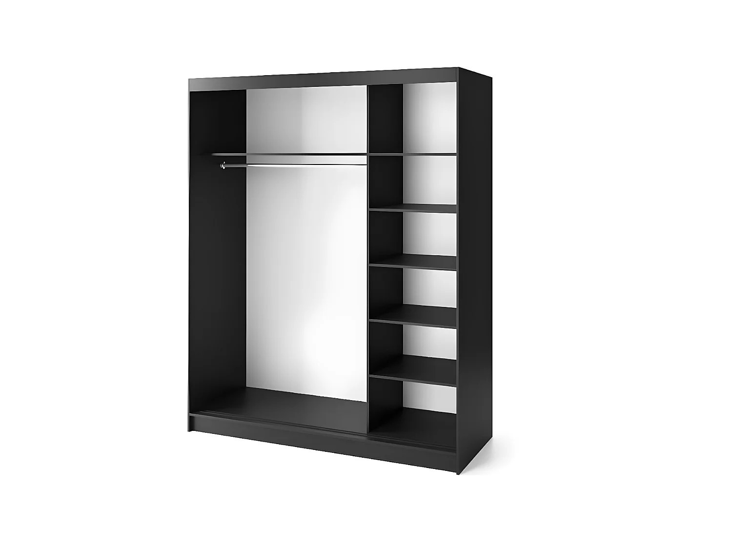 Penderie Artinero XL (180cm)/Marron&Noir/En stock