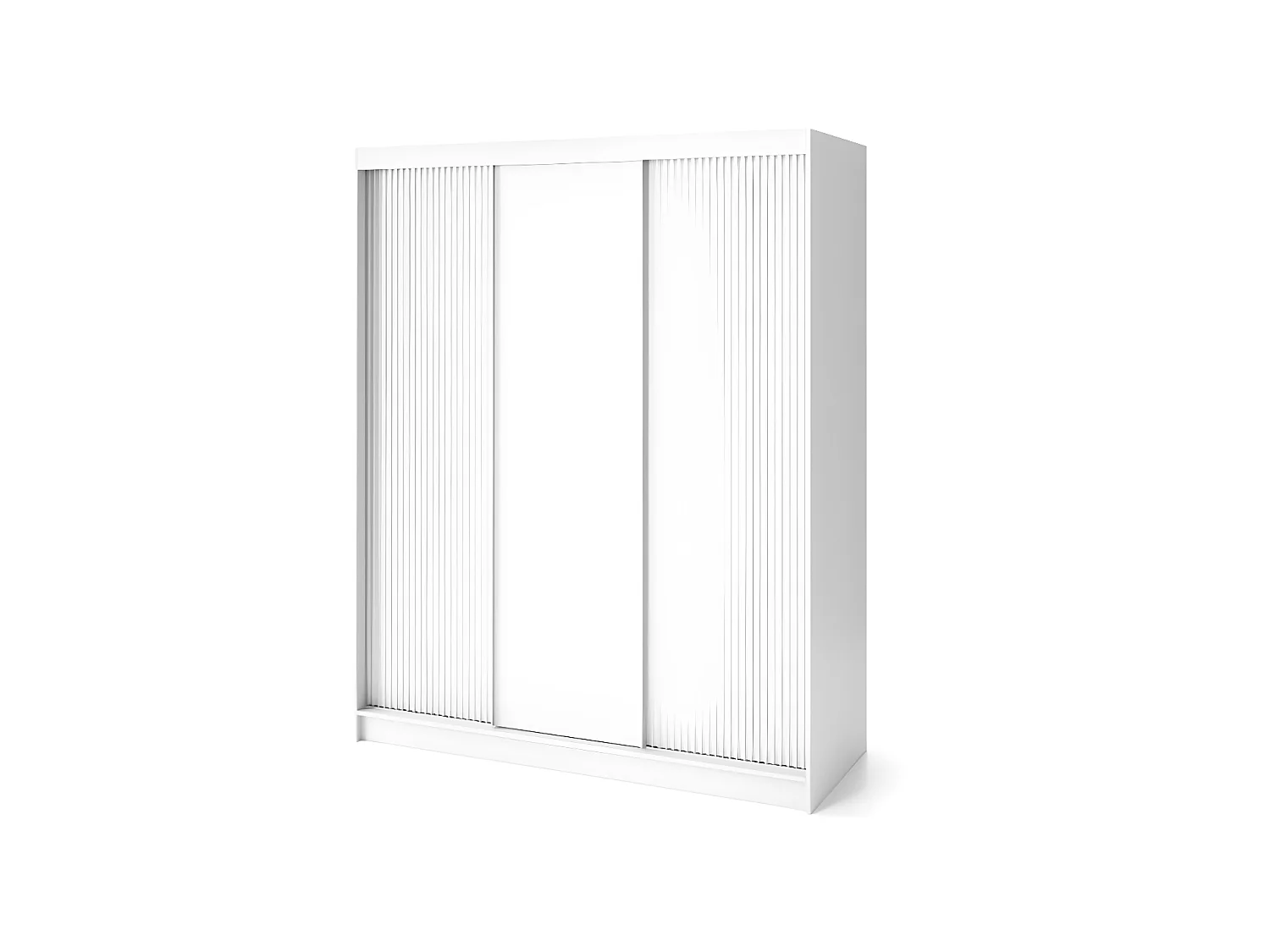 Kleiderschrank Biancco Basic XL (180cm)/Weiss/An Lager