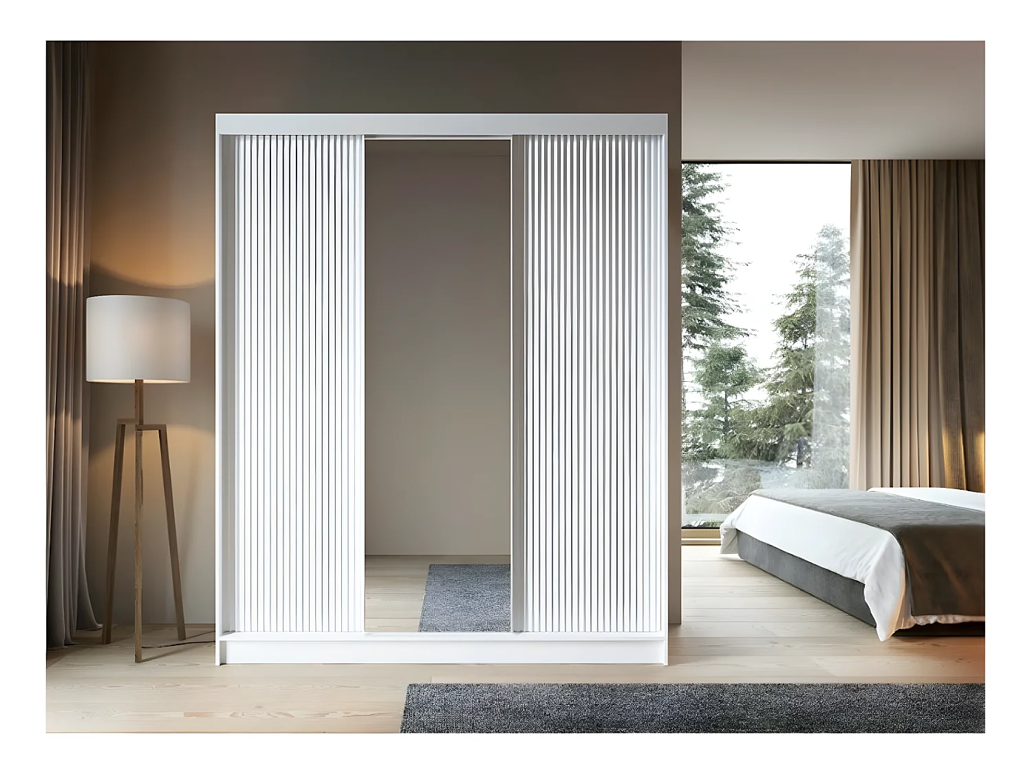 Kleiderschrank Biancco XL (180cm)