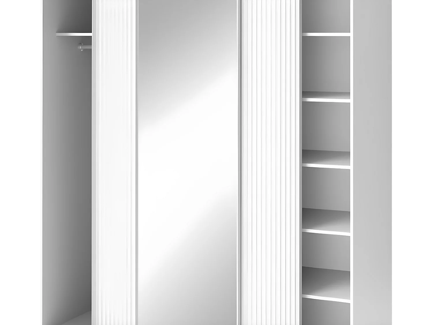 Kleiderschrank Biancco XL (180cm)