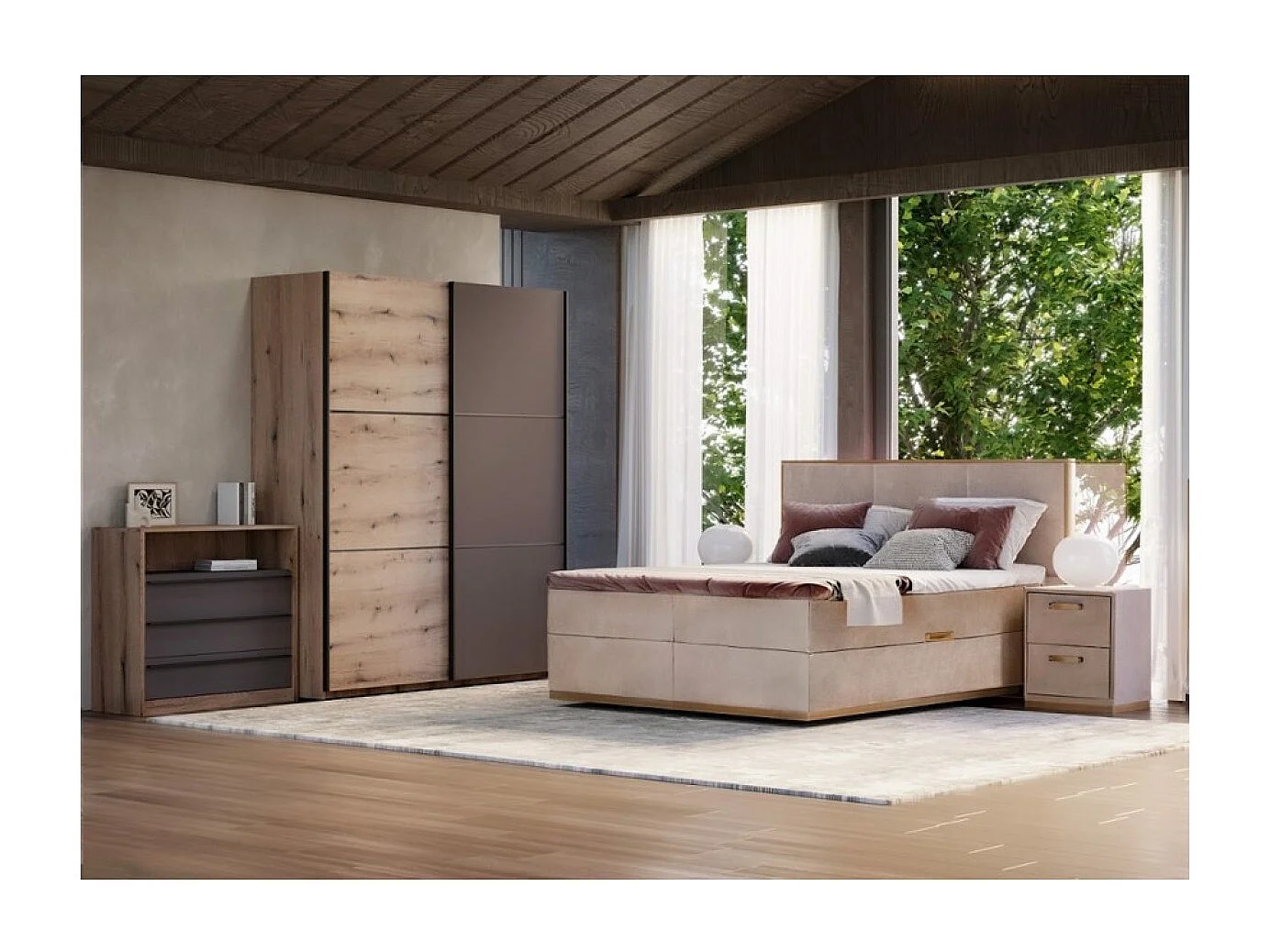 Penderie American M (180cm)