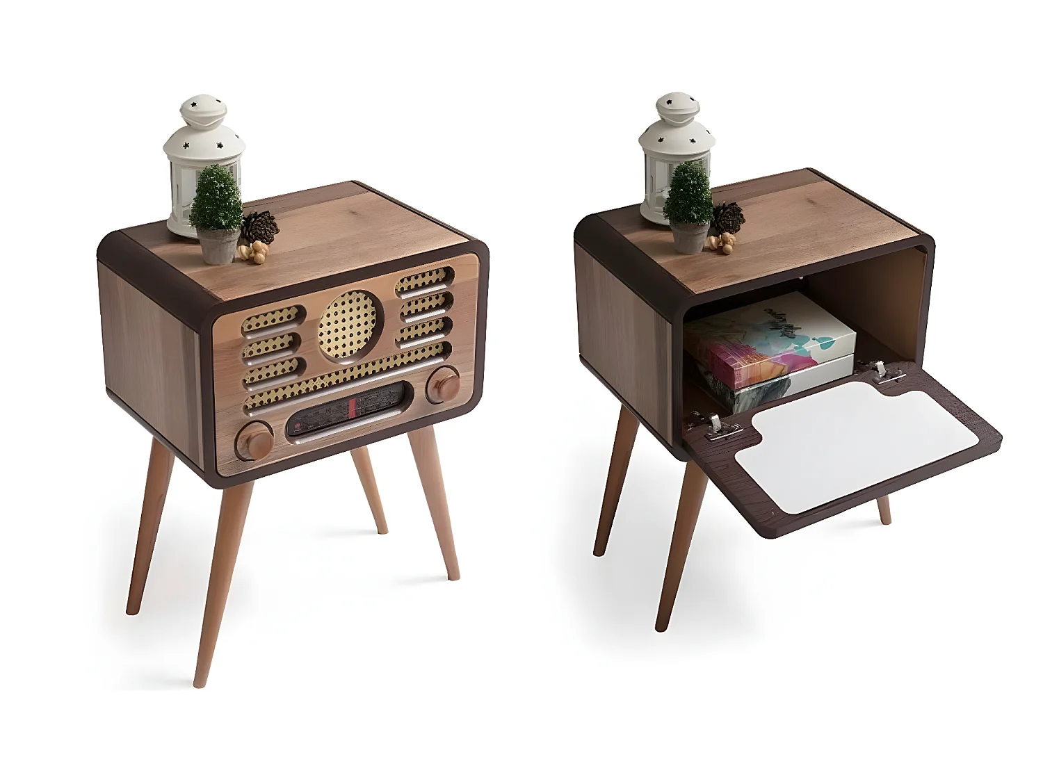 Table basse Funky/Marron