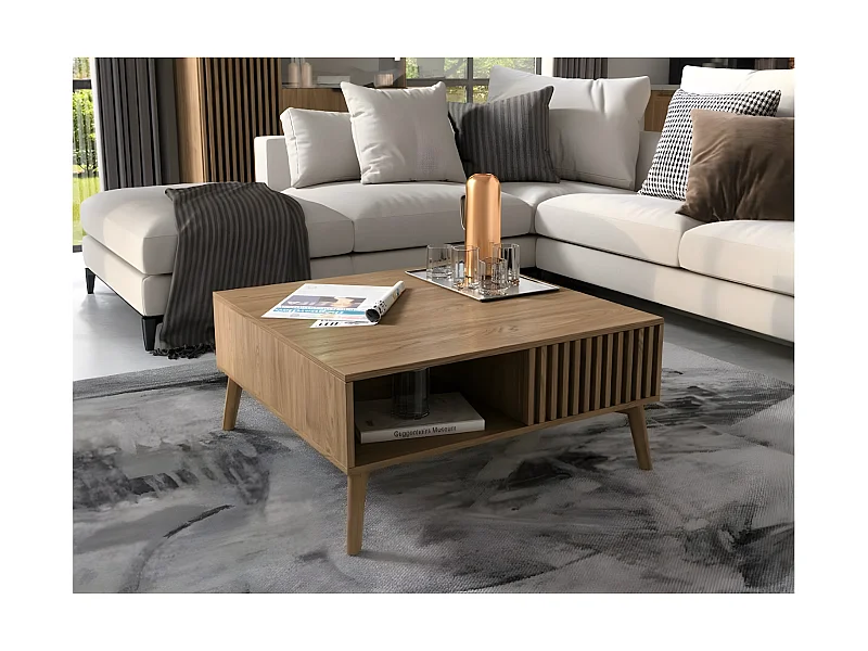 Table basse Seewen/Marron/En stock