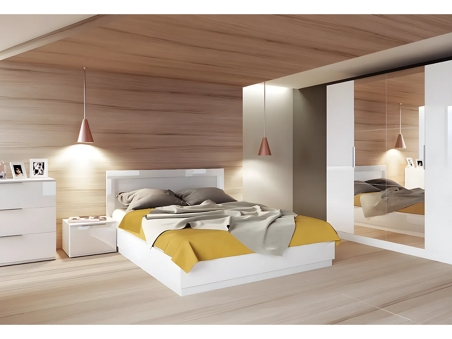 Set da camera da letto Adelina