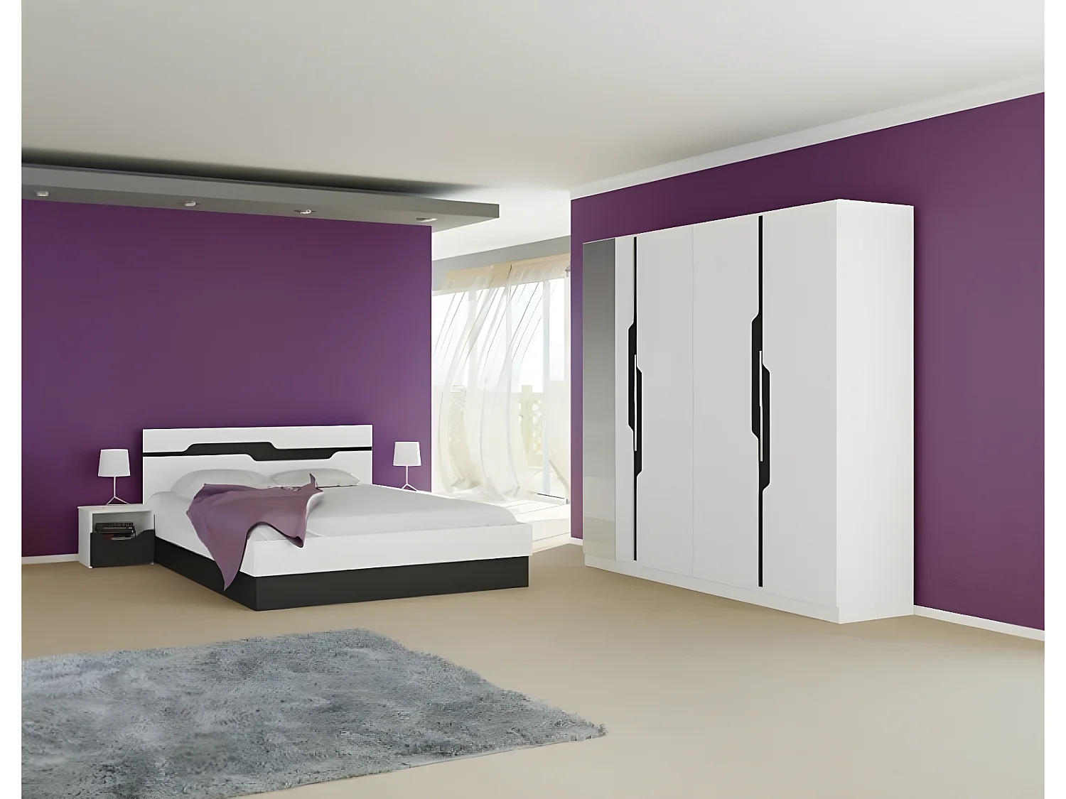 Set da camera da letto Light