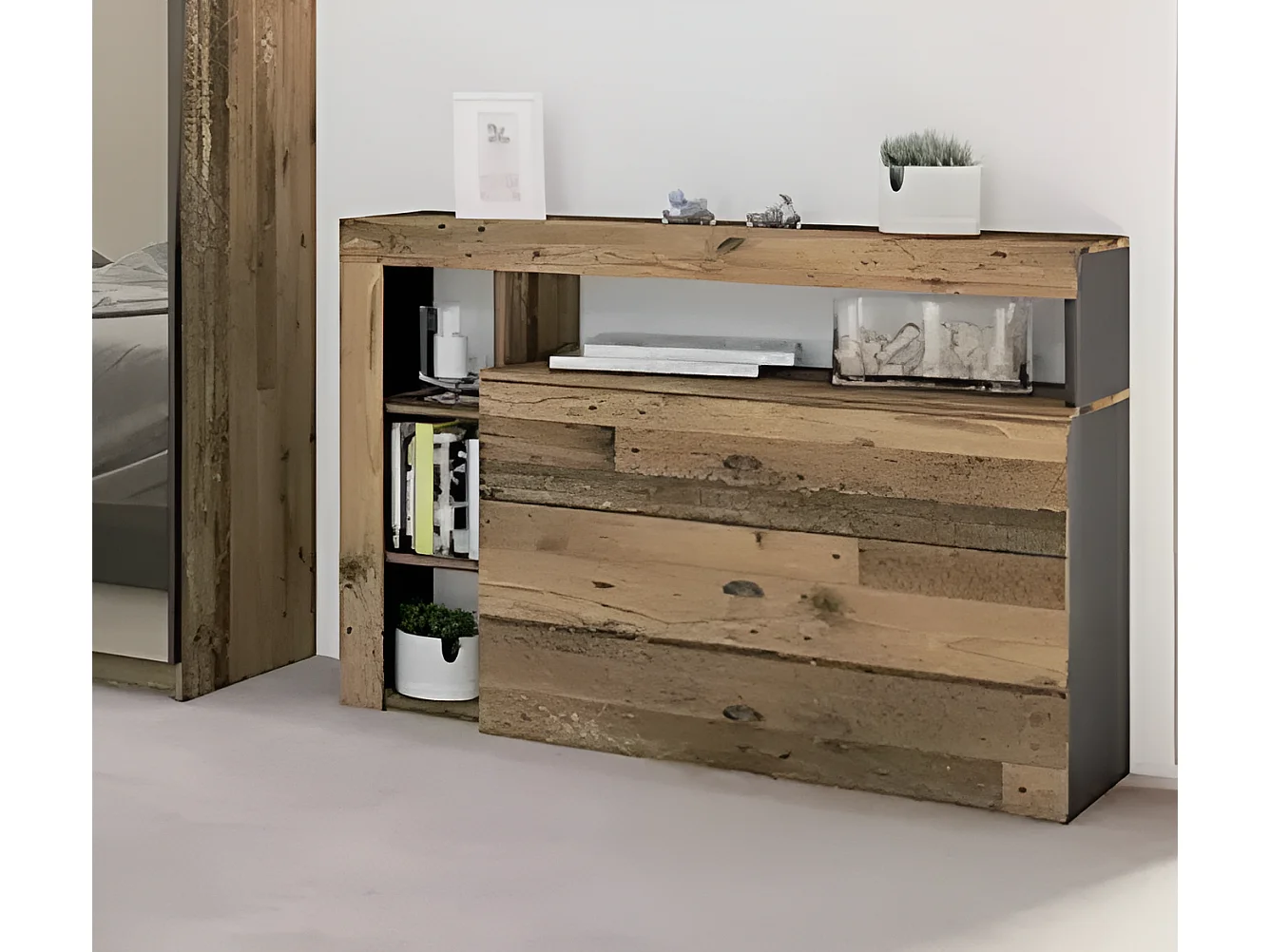 Set de chambre Mollis/Marron