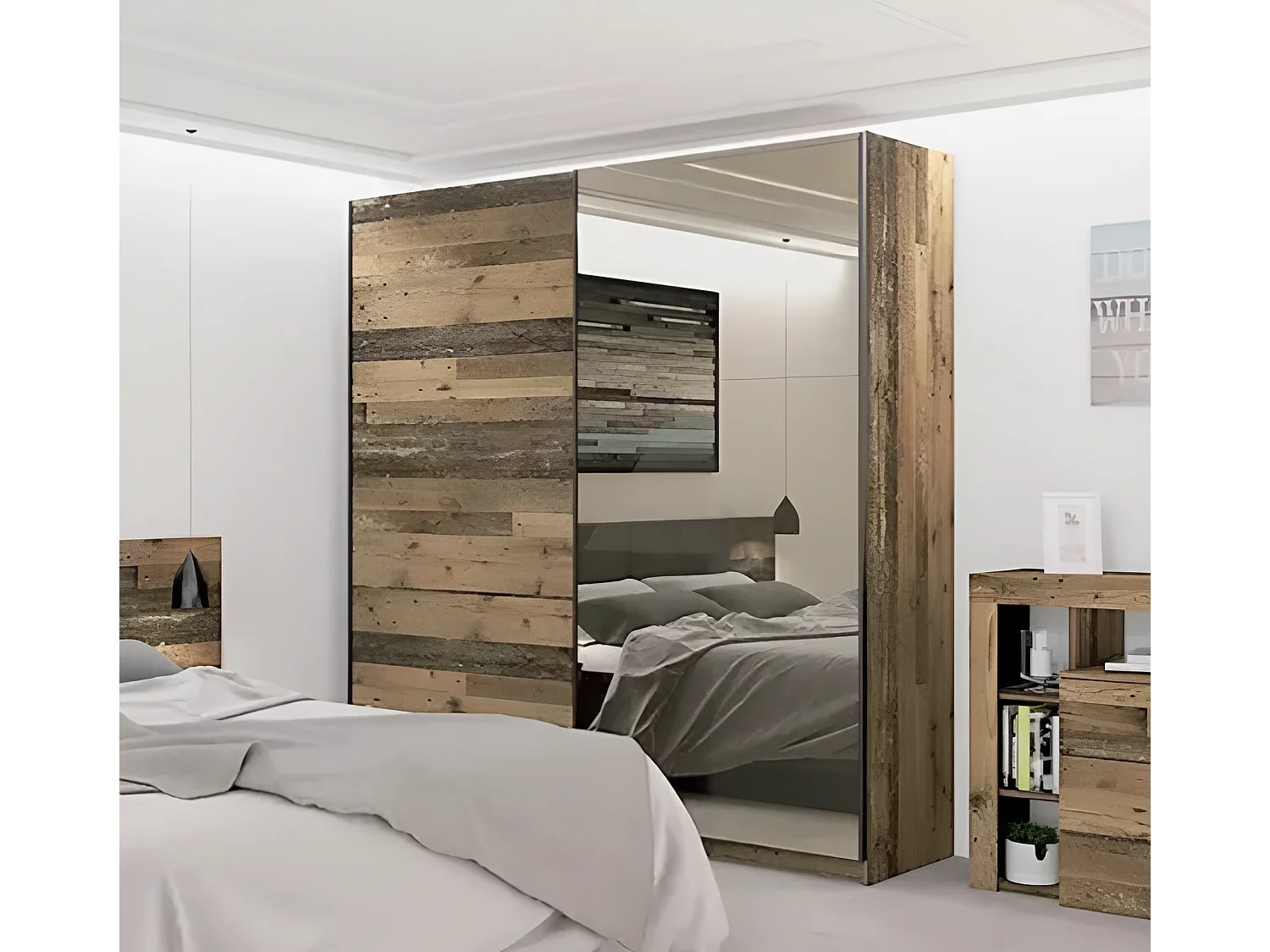 Set de chambre Mollis/Marron