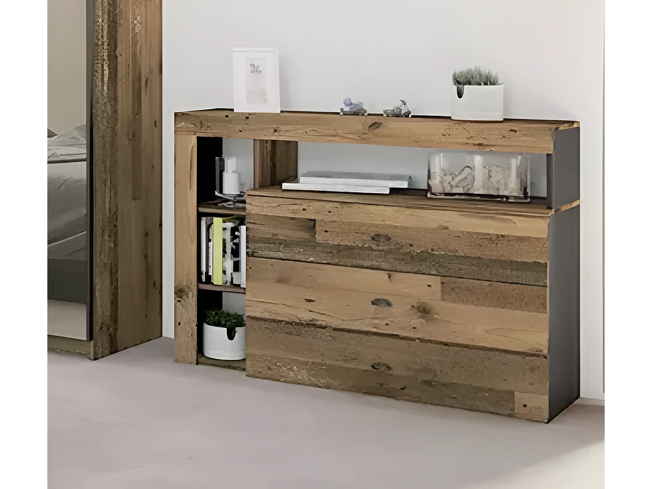 Set de chambre Mollis/Marron