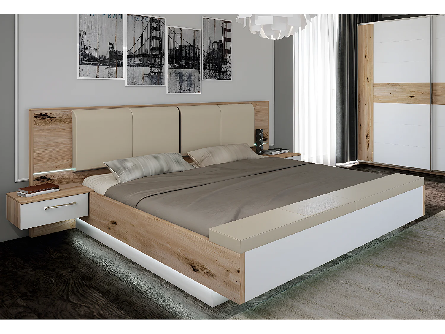 Set da camera da letto Rondino/Artisan&Bianco/Dalla mostra