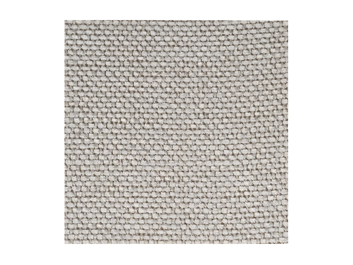 Quatuor de chaises Tissu beige/Bois noir - BERET