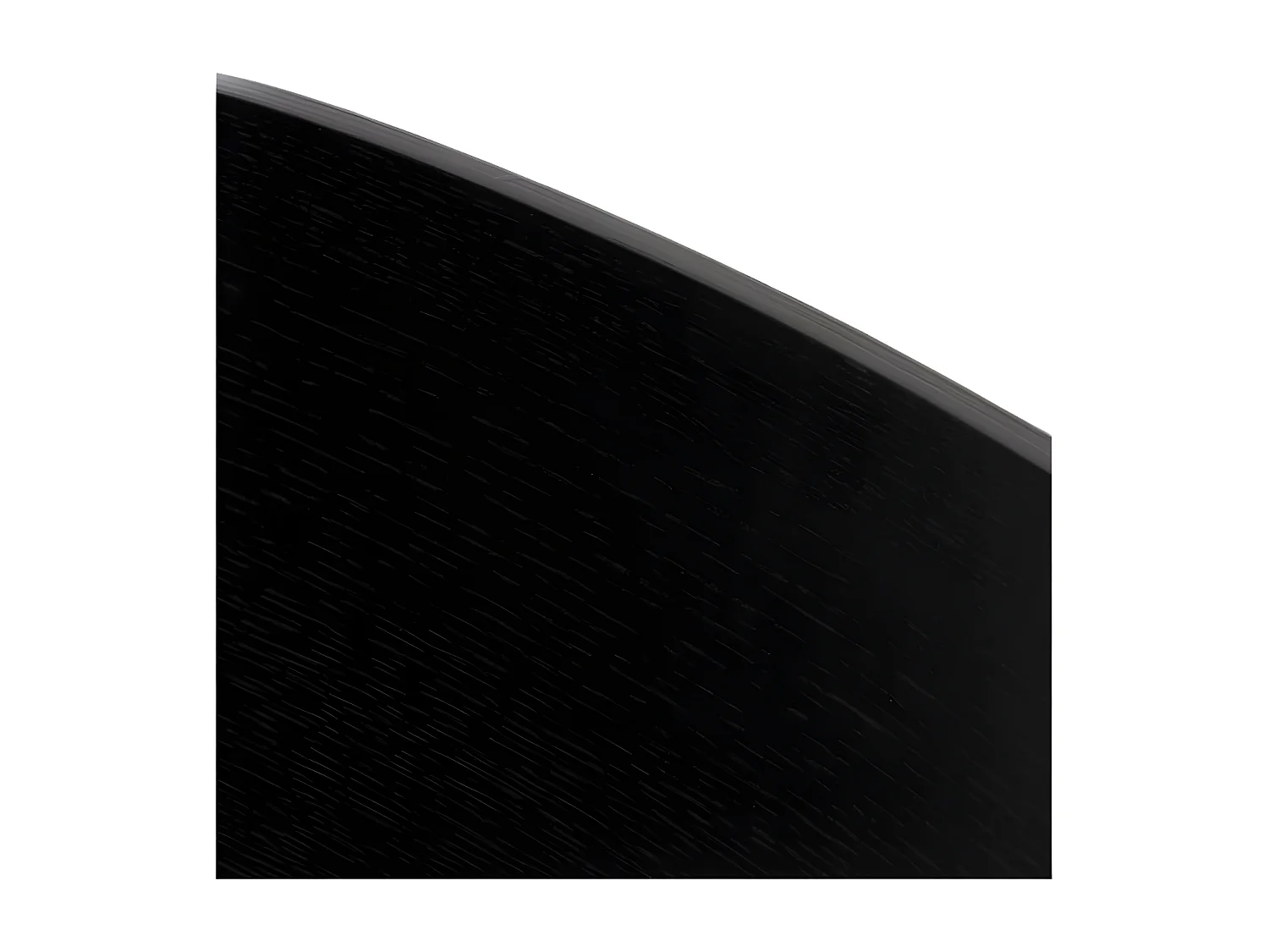 Quatuor de chaises Tissu beige/Bois noir - BERET