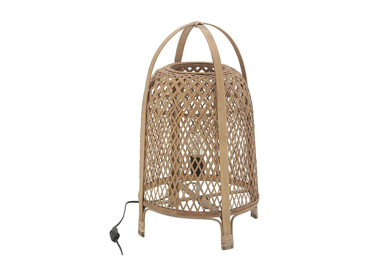 Lampe à poser en bambou naturel Alice