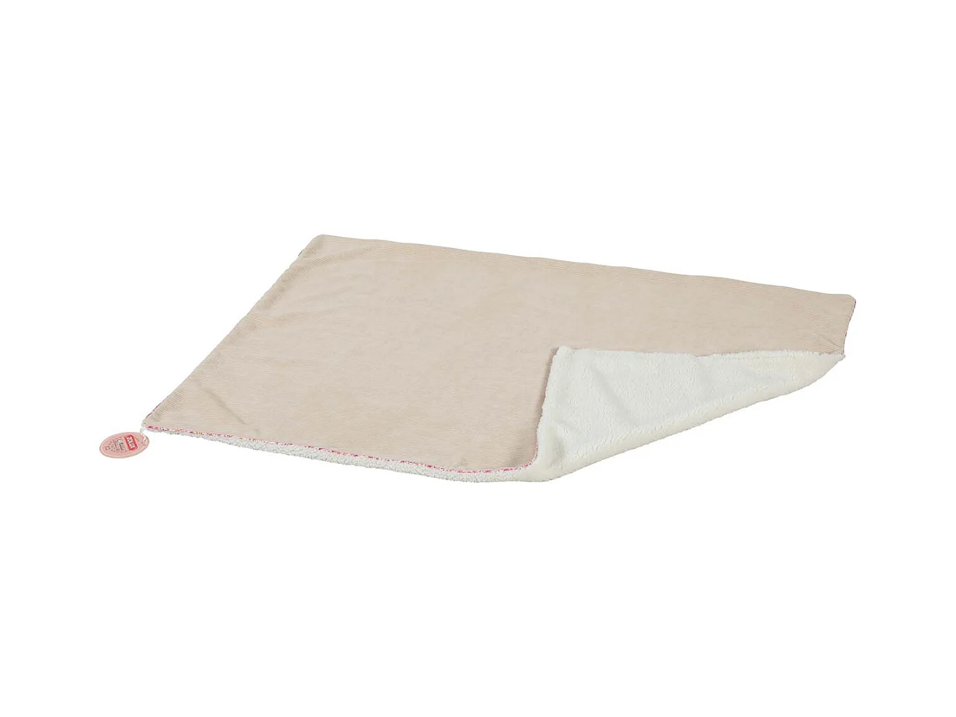 Plaid pour chats en velours côtelé Bloom XL