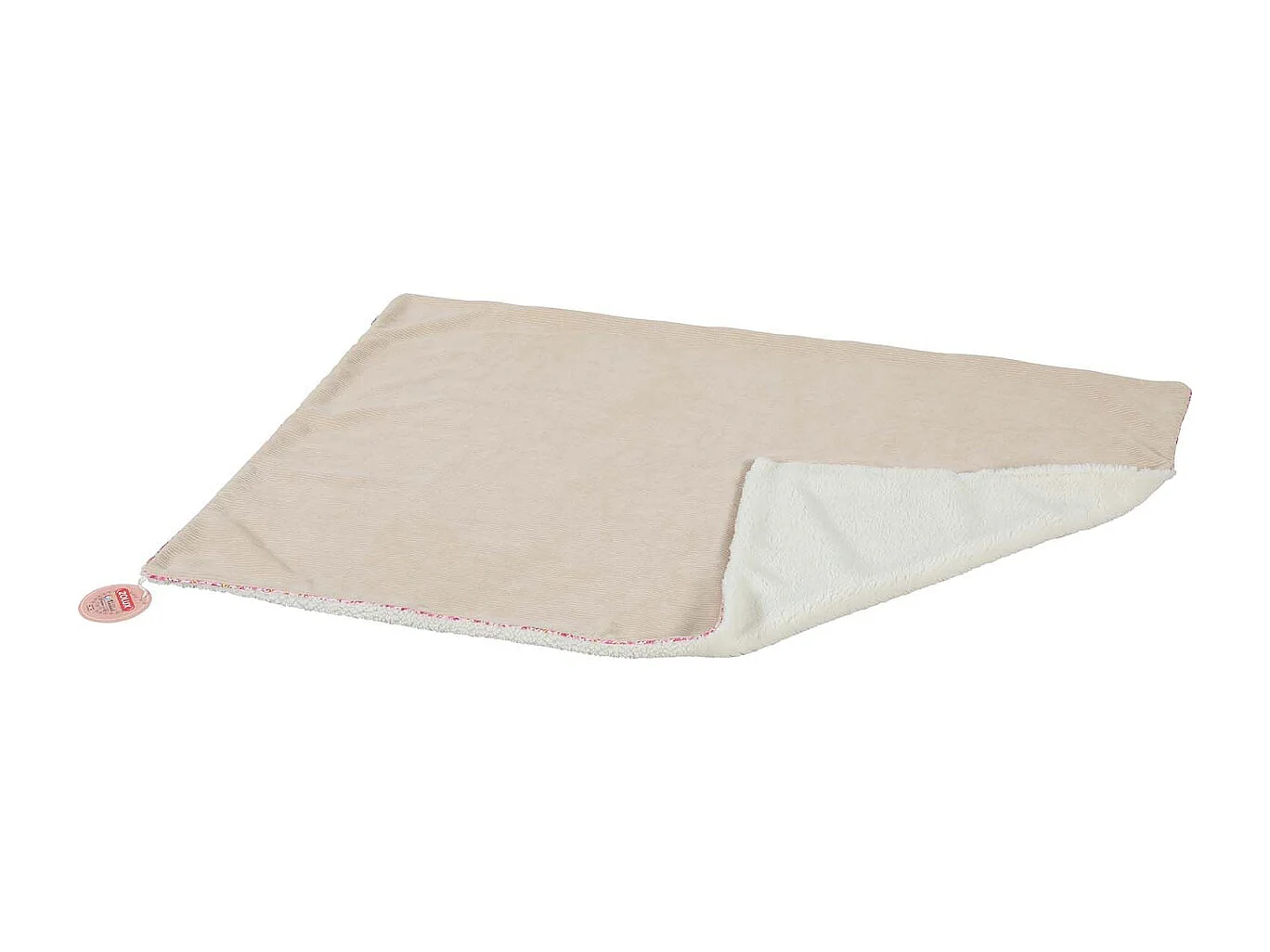 Plaid pour chats en velours côtelé Bloom XL