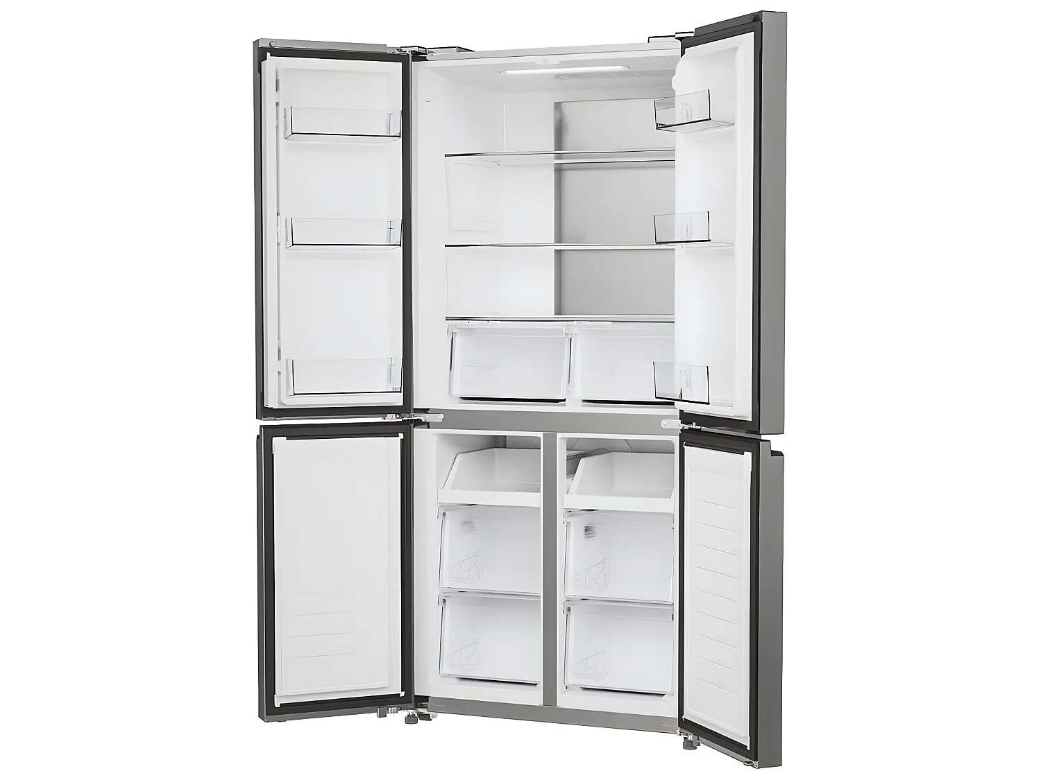 Candy Réfrigérateur américain 83cm 463l nofrost - CFQQ5T817EPS