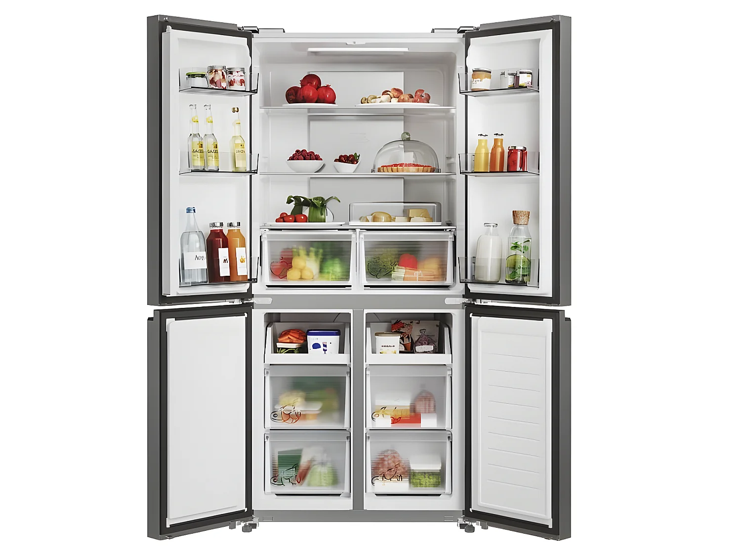 Candy Réfrigérateur américain 83cm 463l nofrost - CFQQ5T817EPS