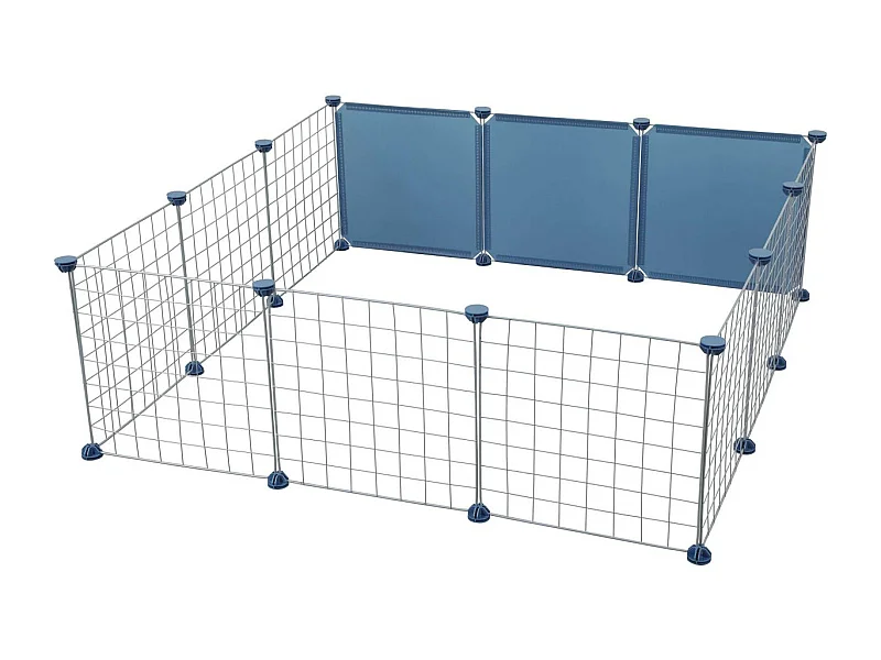 Cage modulable pour cochon d'inde Neolife park 1.10 m²