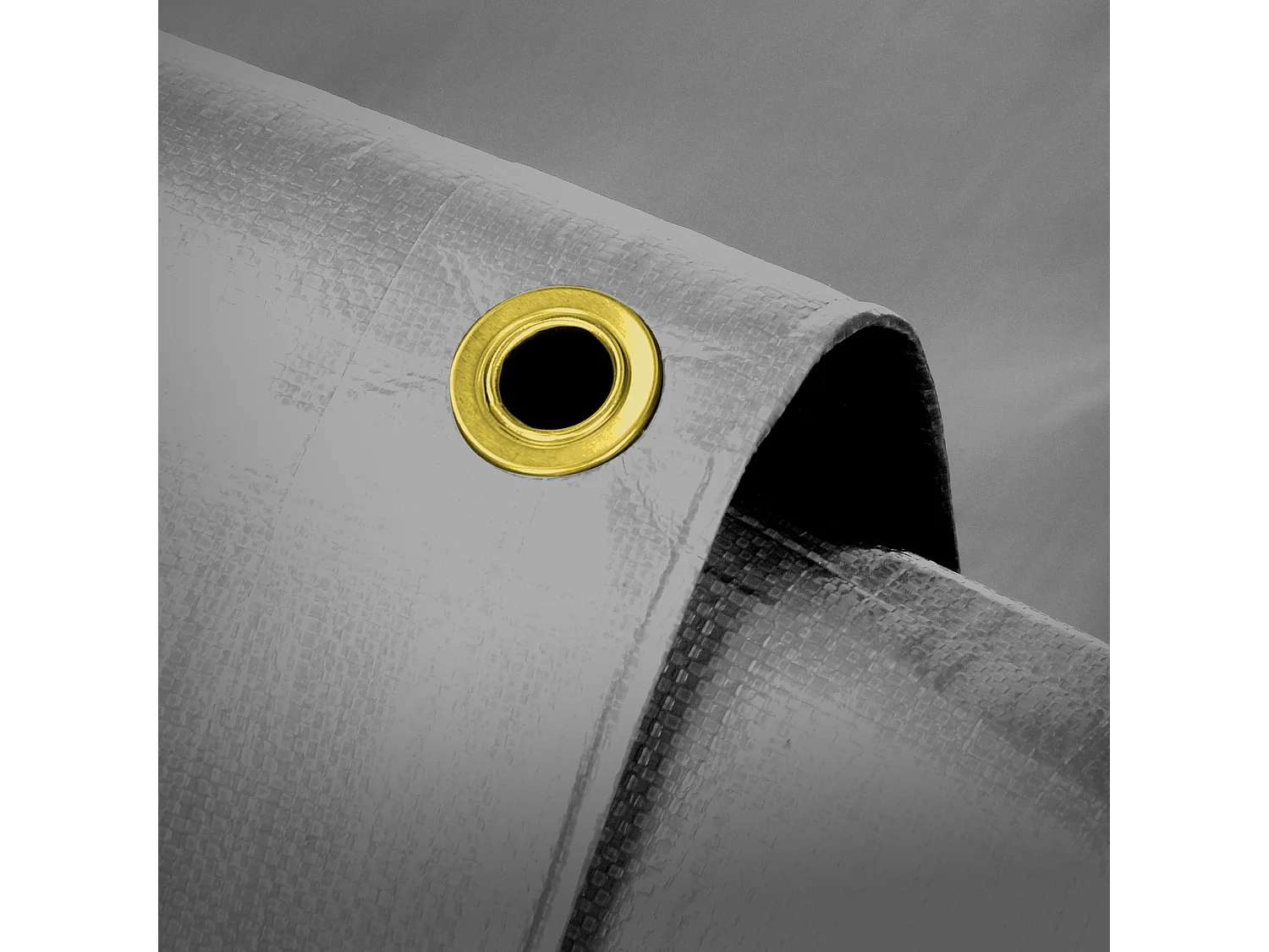 Telone da giardino Telone di protezione Telone in tessuto con occhielli 2 x 6 m