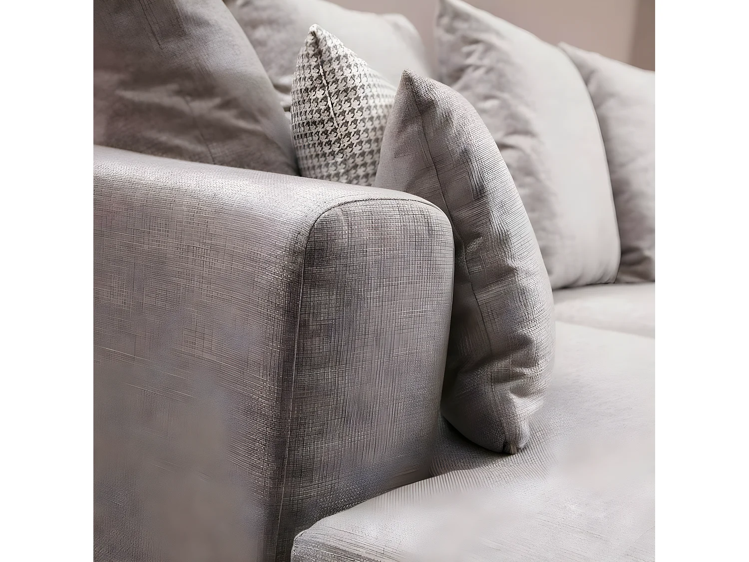 Canapé d'angle en tissu Colorado