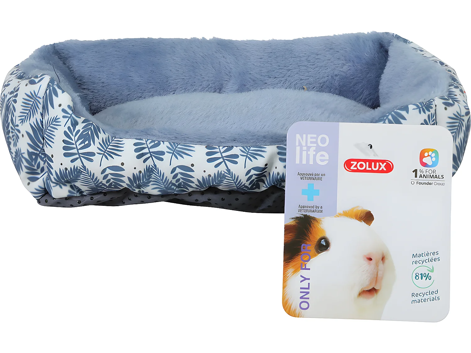 Corbeille en tissu pour cochon d'inde Neolife