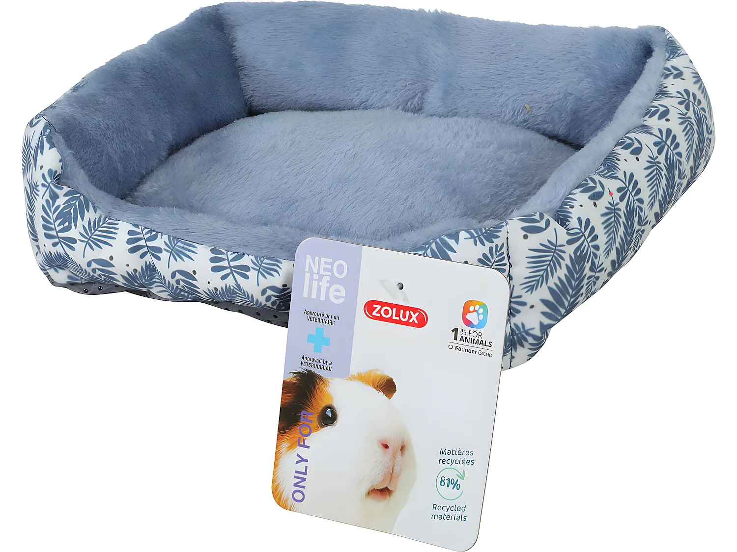 Corbeille en tissu pour cochon d'inde Neolife