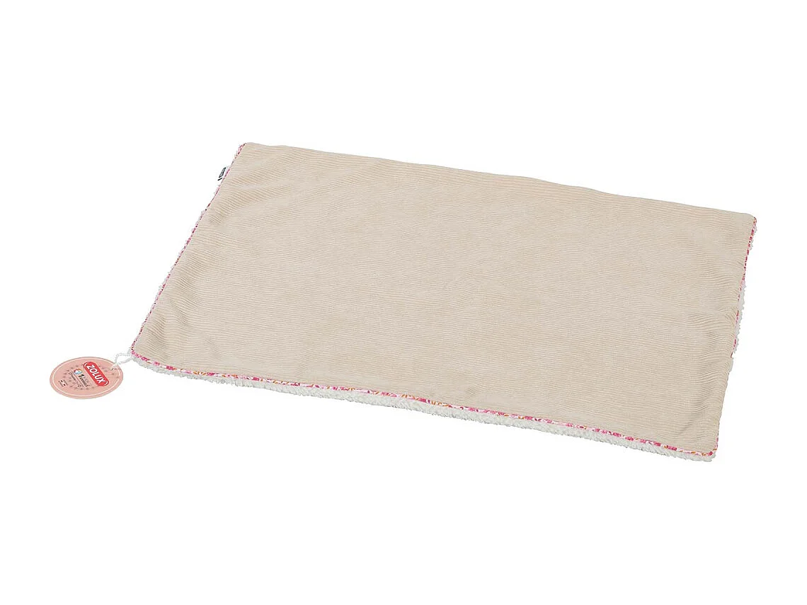 Plaid pour chats en velours côtelé Bloom Medium