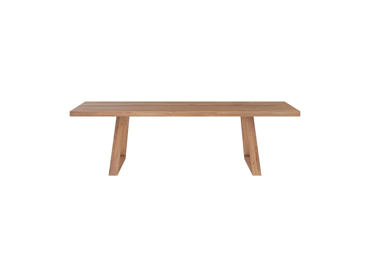 Rechteckiger Tisch für 10 Personen aus recyceltem Teakholz 260 cm - Marie