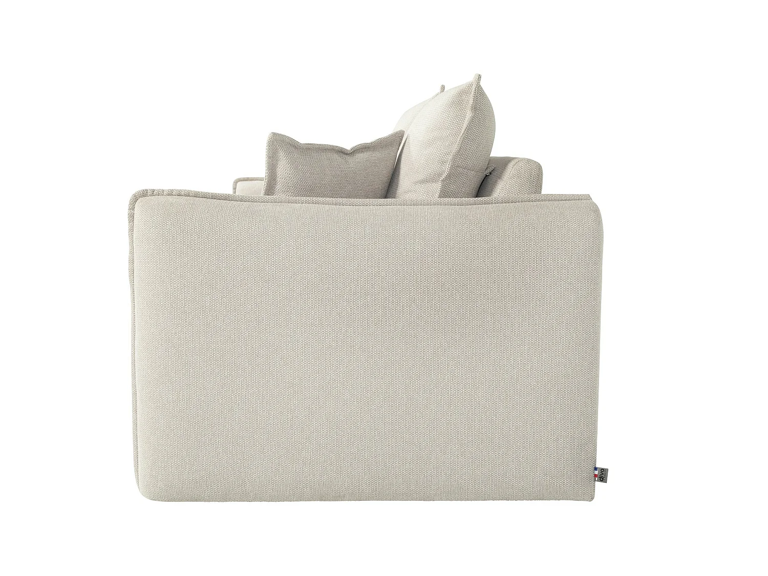 Canapé droit convertible Rapido® 3 places en tissu grège GRENACHE - MADE IN FRANCE