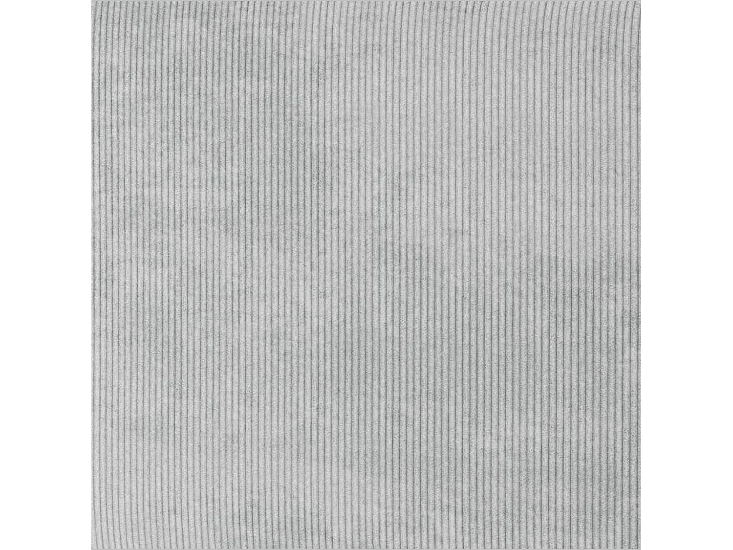 Canapé d'angle réversible convertible 4 places en velours côtelé gris clair DURIF - MADE IN FRANCE