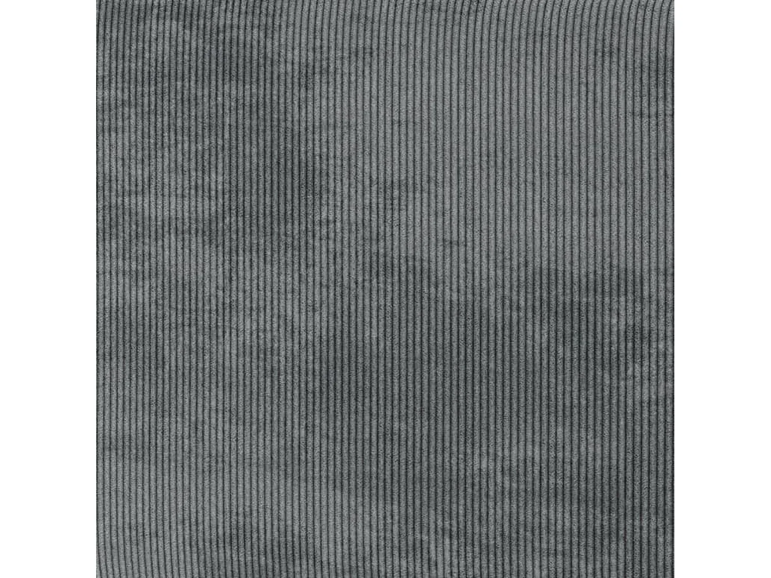 Canapé d'angle réversible convertible 4 places en velours côtelé gris souris DURIF