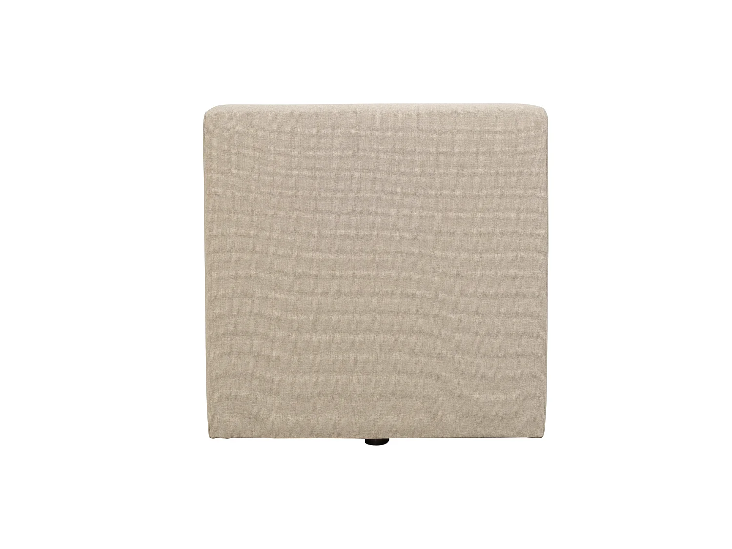 Chauffeuse 70 pour canapé modulable en tissu beige PINOT - MADE IN FRANCE