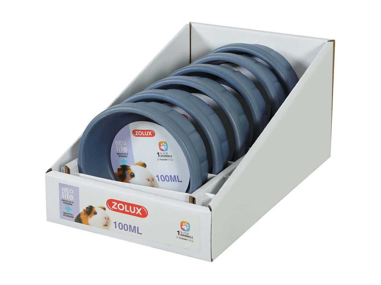 Ecuelle en céramique pour cochon d'inde Neolife 100 ml